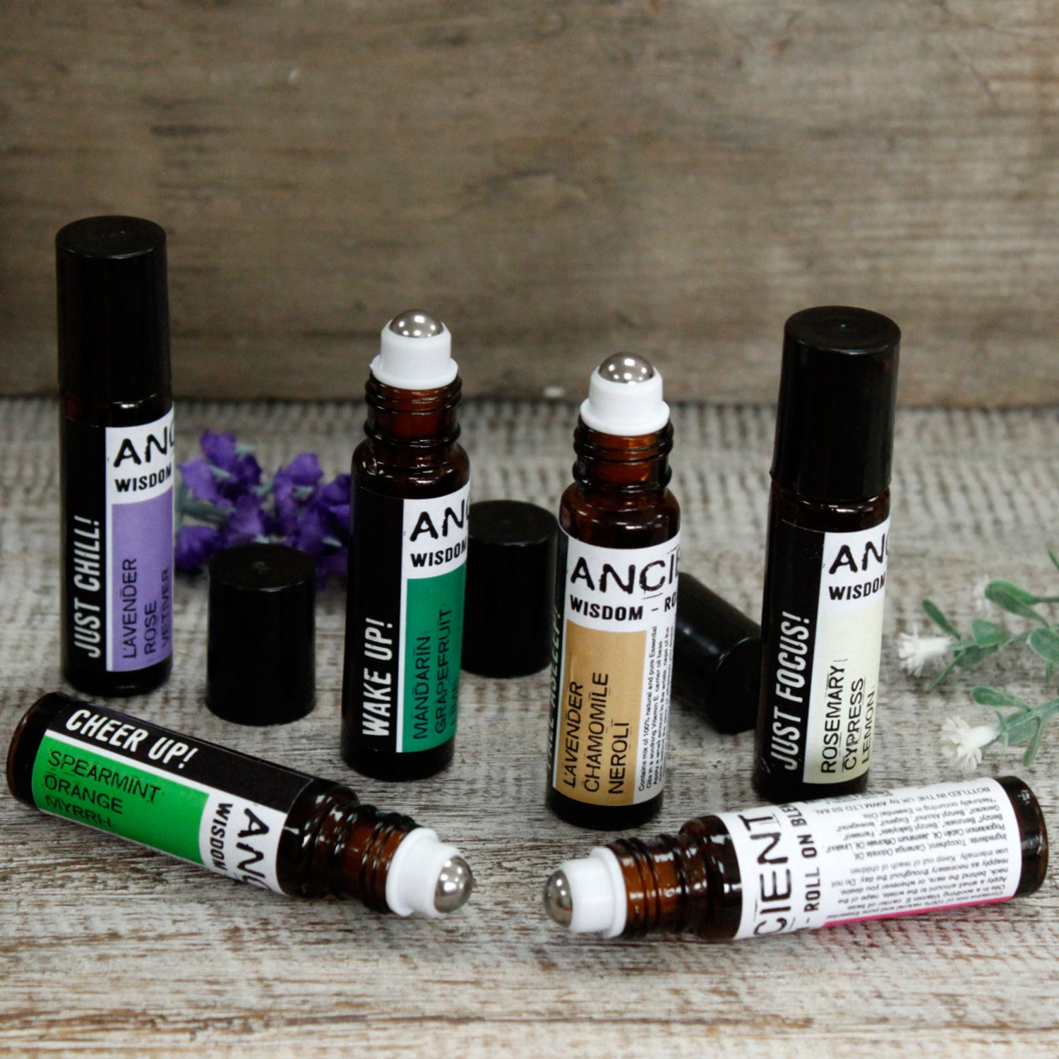 Roll-Ons Essential Oil Blends