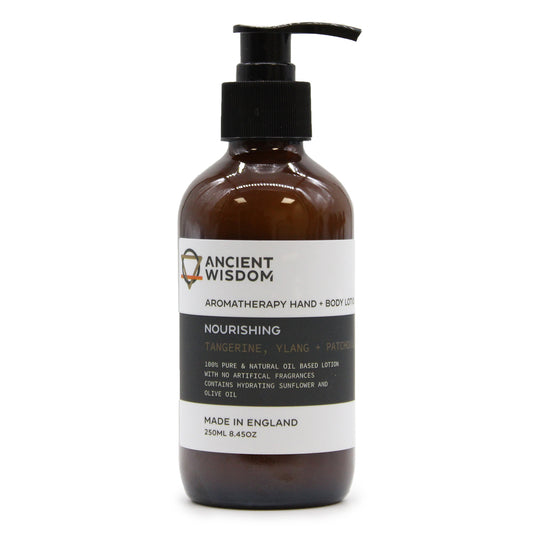 Aromatherapy Hand & Body Lotion - Tangerine, Ylang & Patchouli