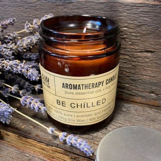 Aromatherapy Candle - Be Chilled - Soothing Suds