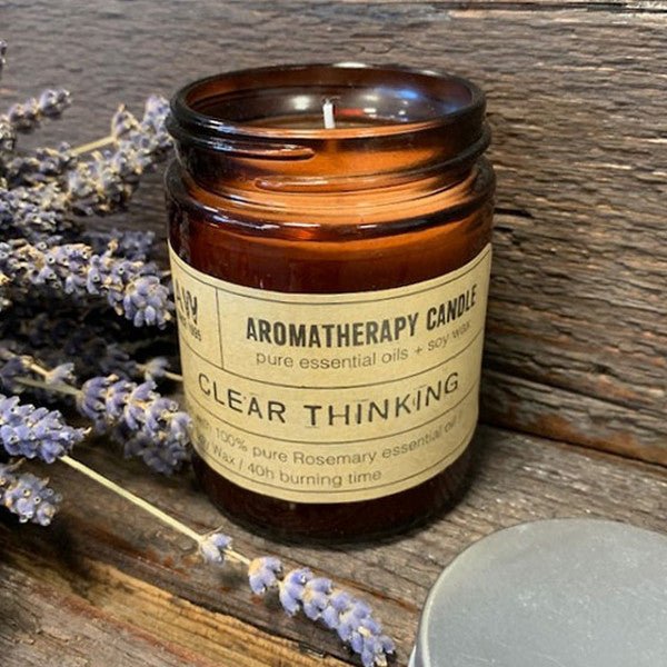 Aromatherapy Candle - Clear Thinking - Soothing Suds