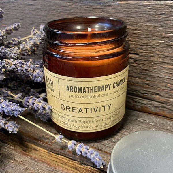 Aromatherapy Candle - Creativity - Soothing Suds