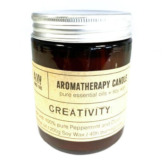 Aromatherapy Candle - Creativity - Soothing Suds