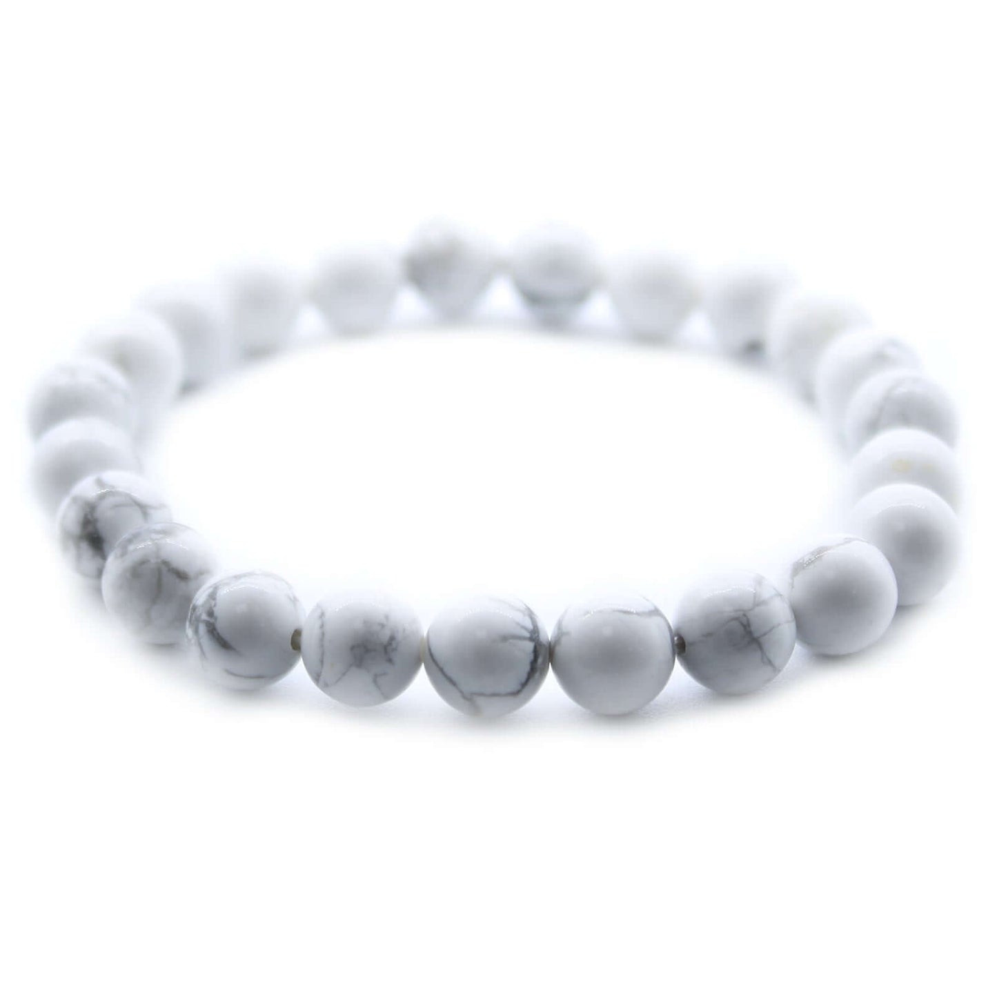 White Jasper Aura Bracelet - Peace & Friendship