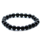 Black Agate Aura Bracelet - Strength & Protection