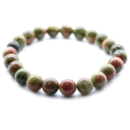 Green Jasper Aura Bracelet - Healing & Nurturing