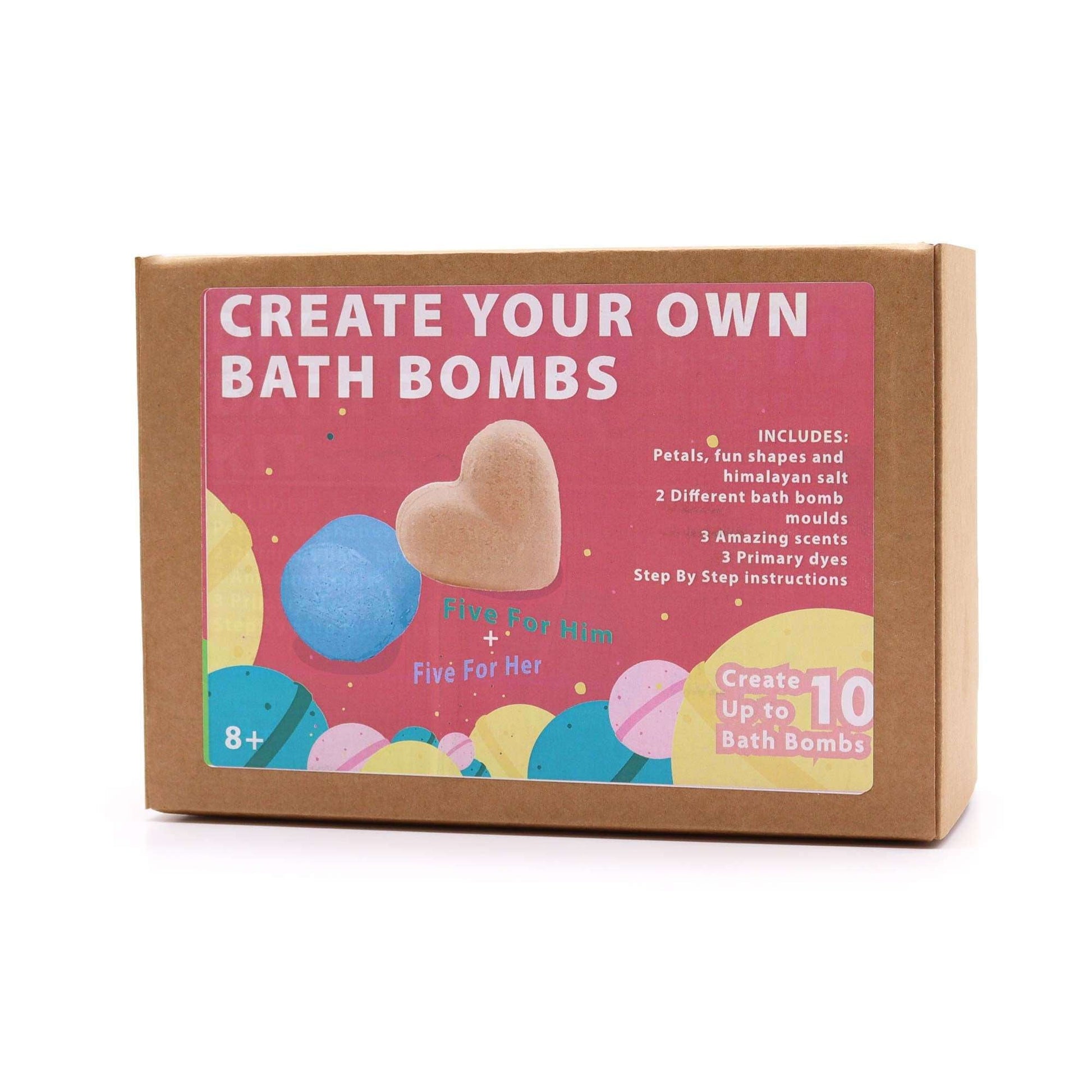 Bath Bomb Kit - Rose & Bubblegum - Soothing Suds