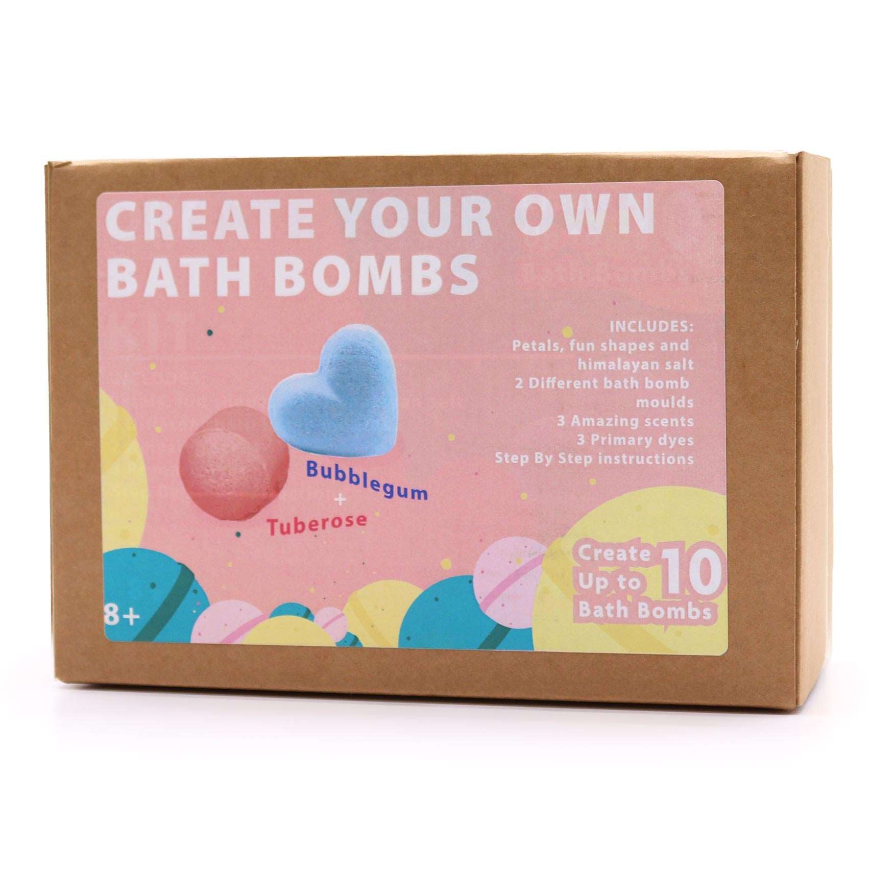 Bath Bomb Kit - Rose & Bubblegum - Soothing Suds