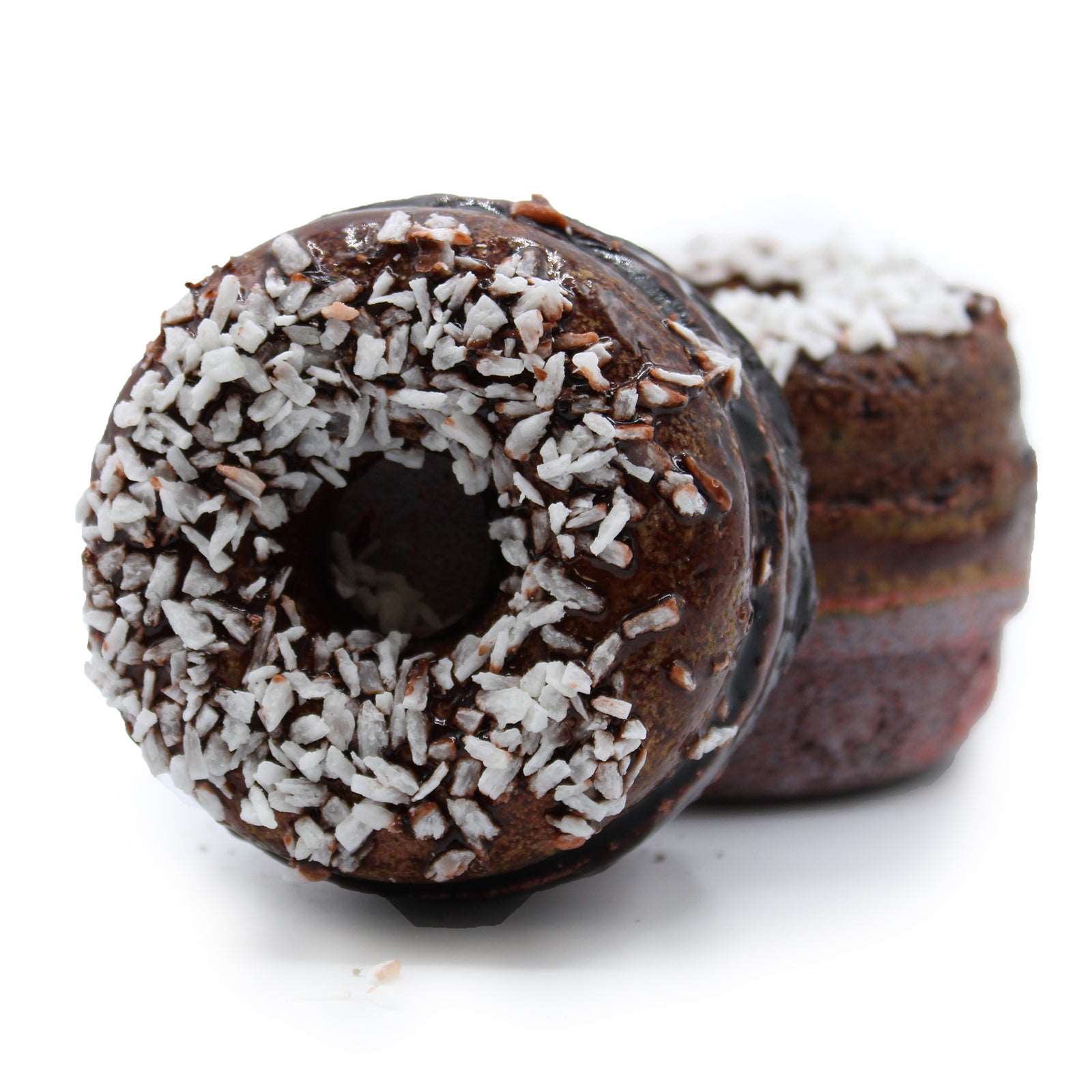 Chocolate & Coconut Bath Donuts - Soothing Suds