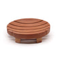 Classic Mahogany Soap Dish - Round - Soothing Suds