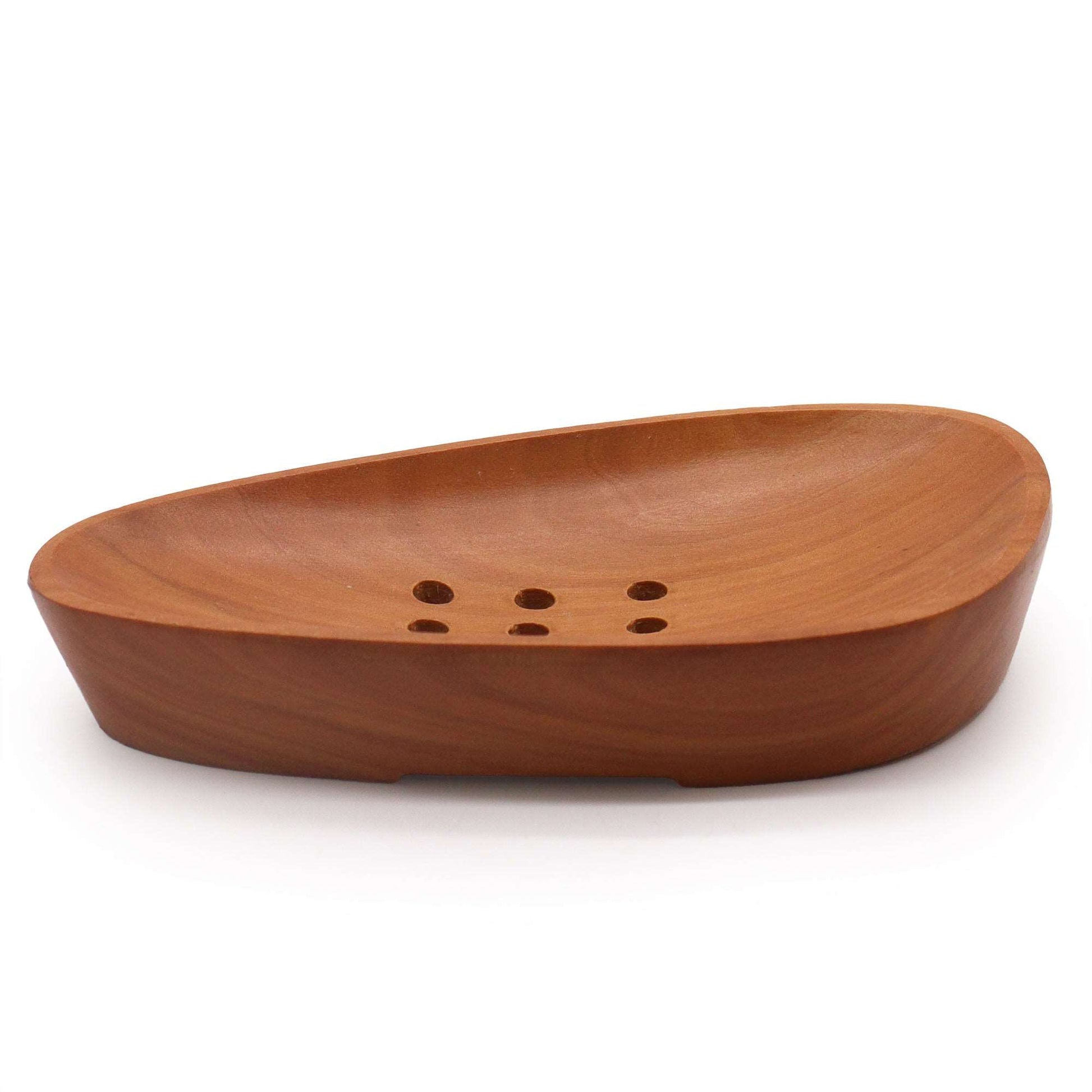 Classic Mahogany Soap Dish - Soothing Suds