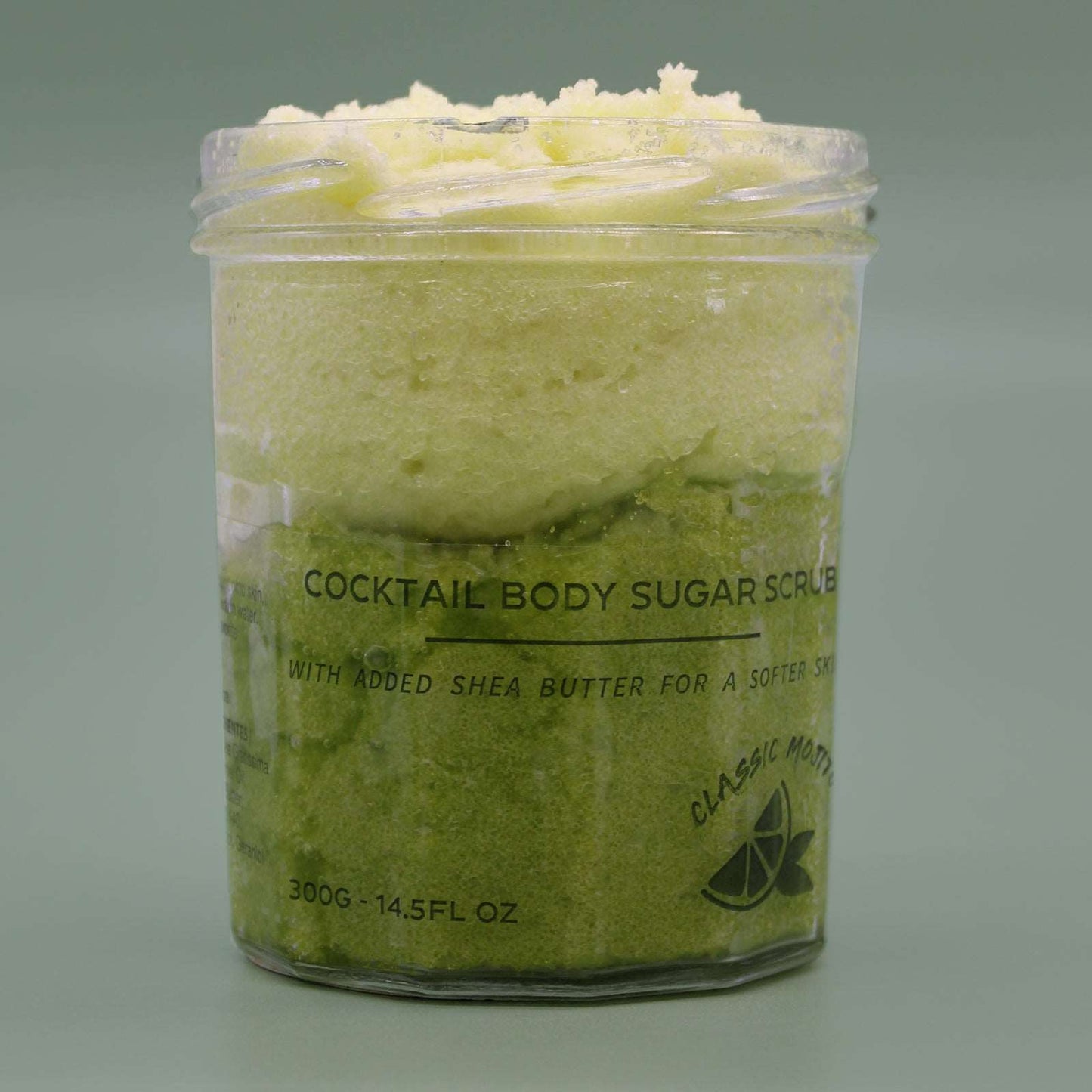 Fragranced Sugar Body Scrub - Classic Mojito 300g - Soothing Suds