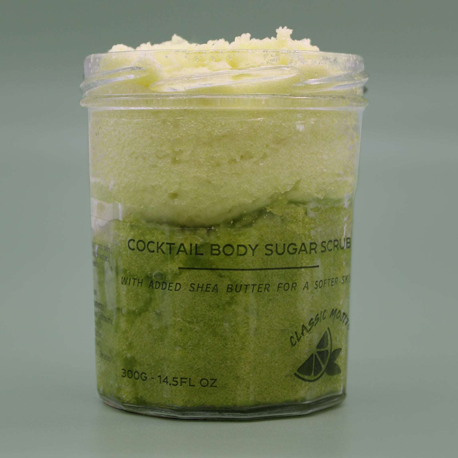 Fragranced Sugar Body Scrub - Classic Mojito 300g - Soothing Suds