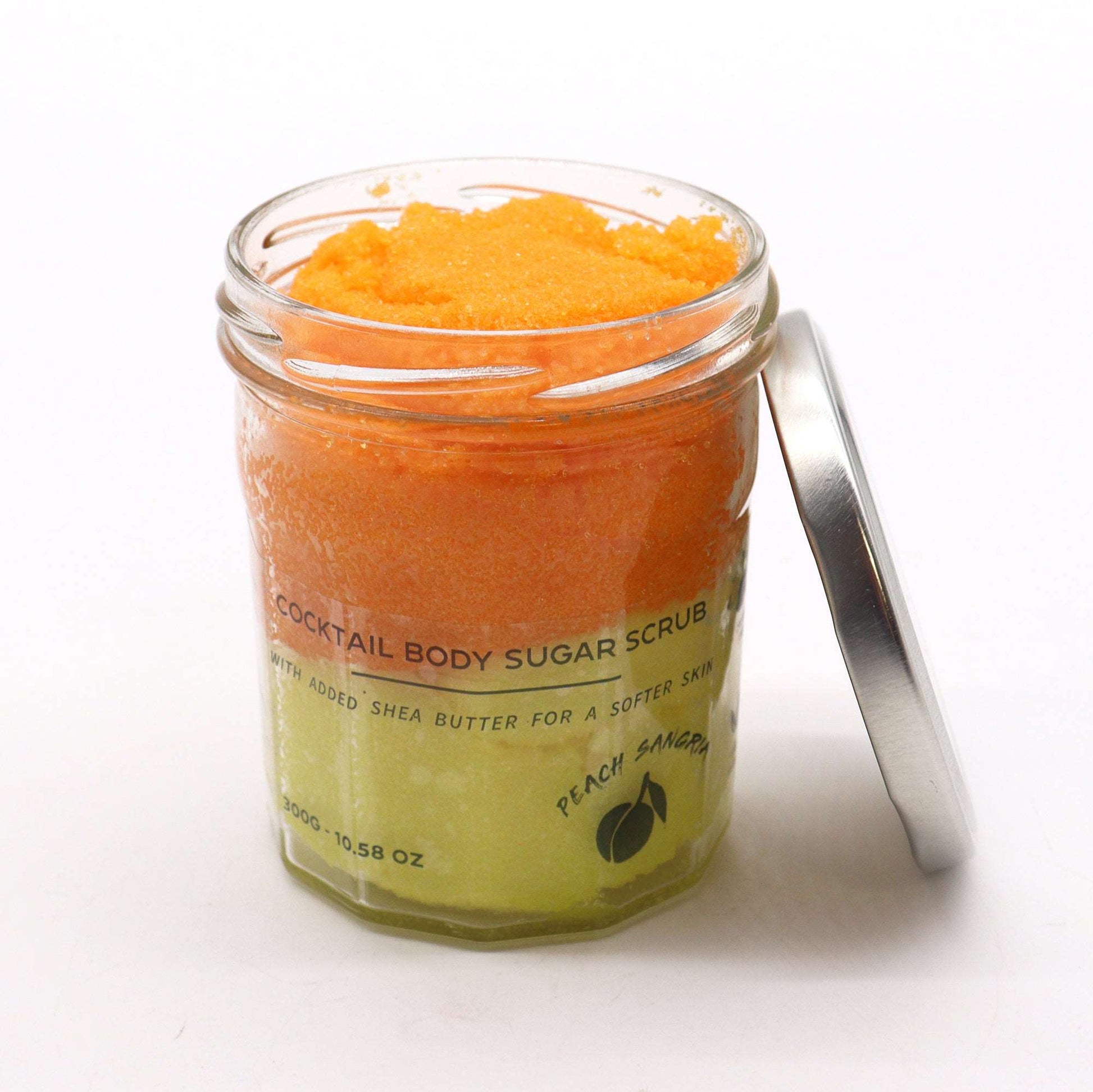 Fragranced Sugar Body Scrub - Peach Sangria 300g - Soothing Suds