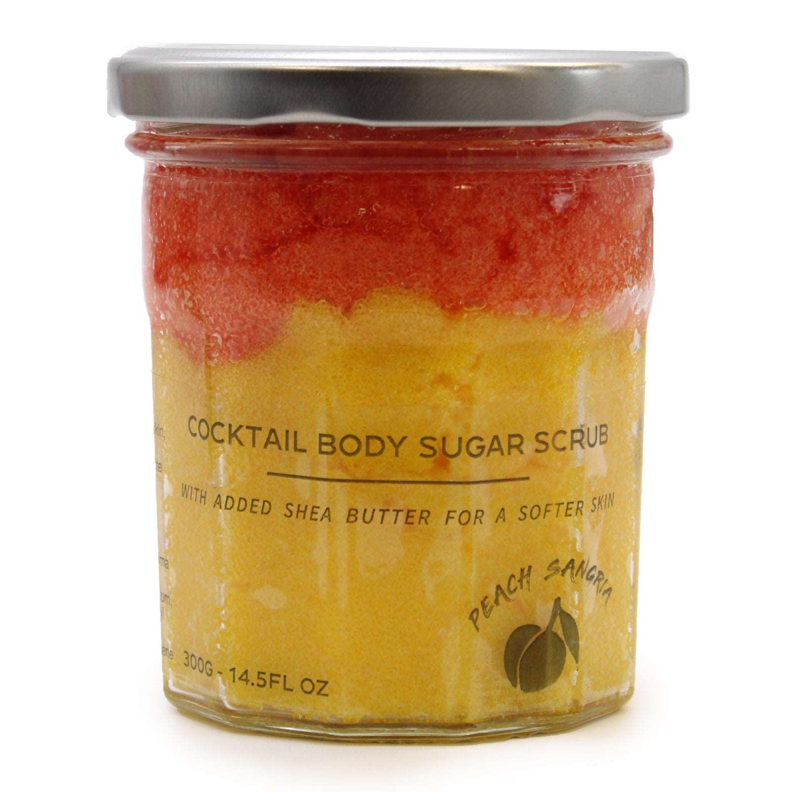 Fragranced Sugar Body Scrub - Peach Sangria 300g - Soothing Suds