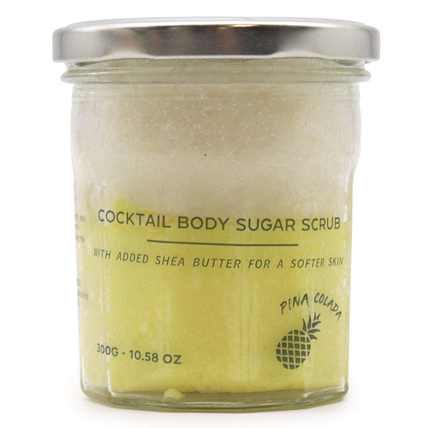 Fragranced Sugar Body Scrub - Pinacolada 300g - Soothing Suds