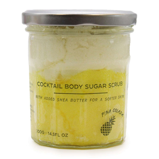 Fragranced Sugar Body Scrub - Pinacolada 300g - Soothing Suds