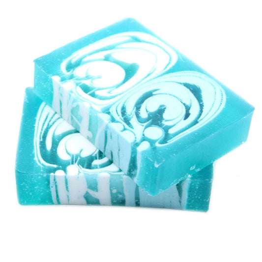 Handcrafted Soap 100g Slice - Cotton - Soothing Suds