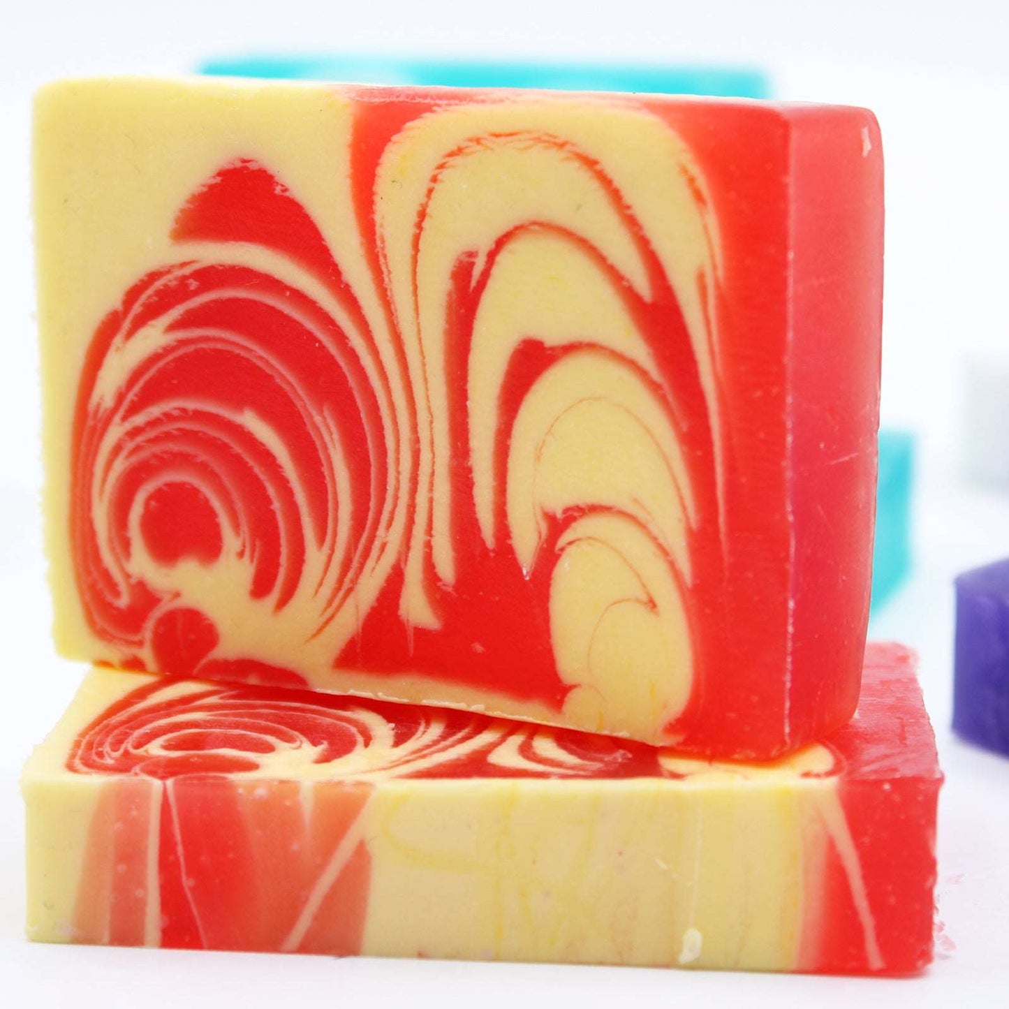 Handcrafted Soap 100g Slice - Strawberry - Soothing Suds