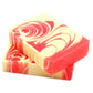 Handcrafted Soap 100g Slice - Strawberry - Soothing Suds