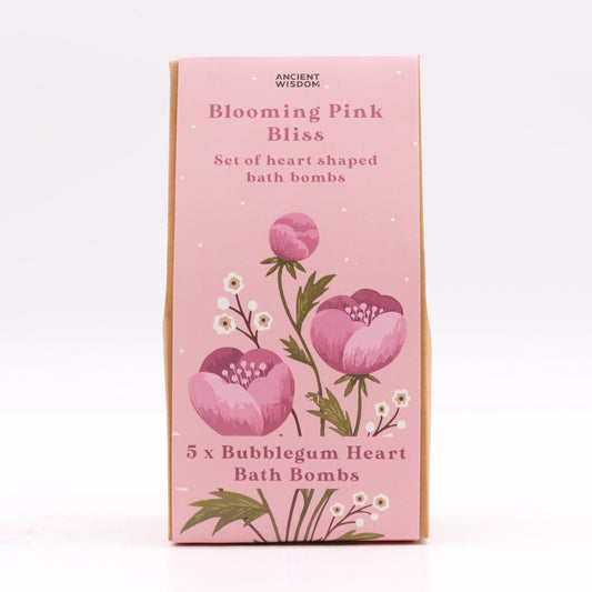 Bath Heart Gift Set - Blooming Pink Bliss