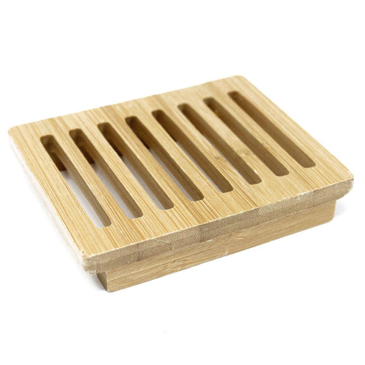 Hemu Wood Soap Dish - Box - Soothing Suds