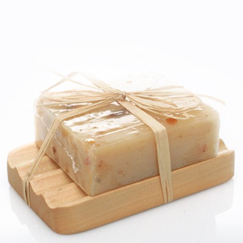 Hemu Wood Soap Dish - Groovy - Soothing Suds