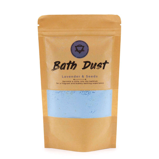 Lavender & Seeds Bath Dust 190g - Soothing Suds