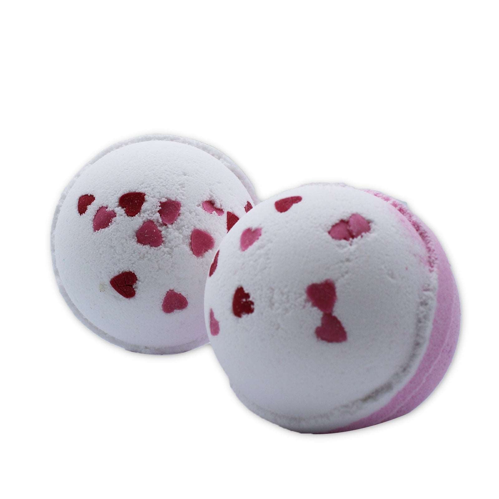 Love Hearts Bath Bomb - Wild Flowers - Soothing Suds