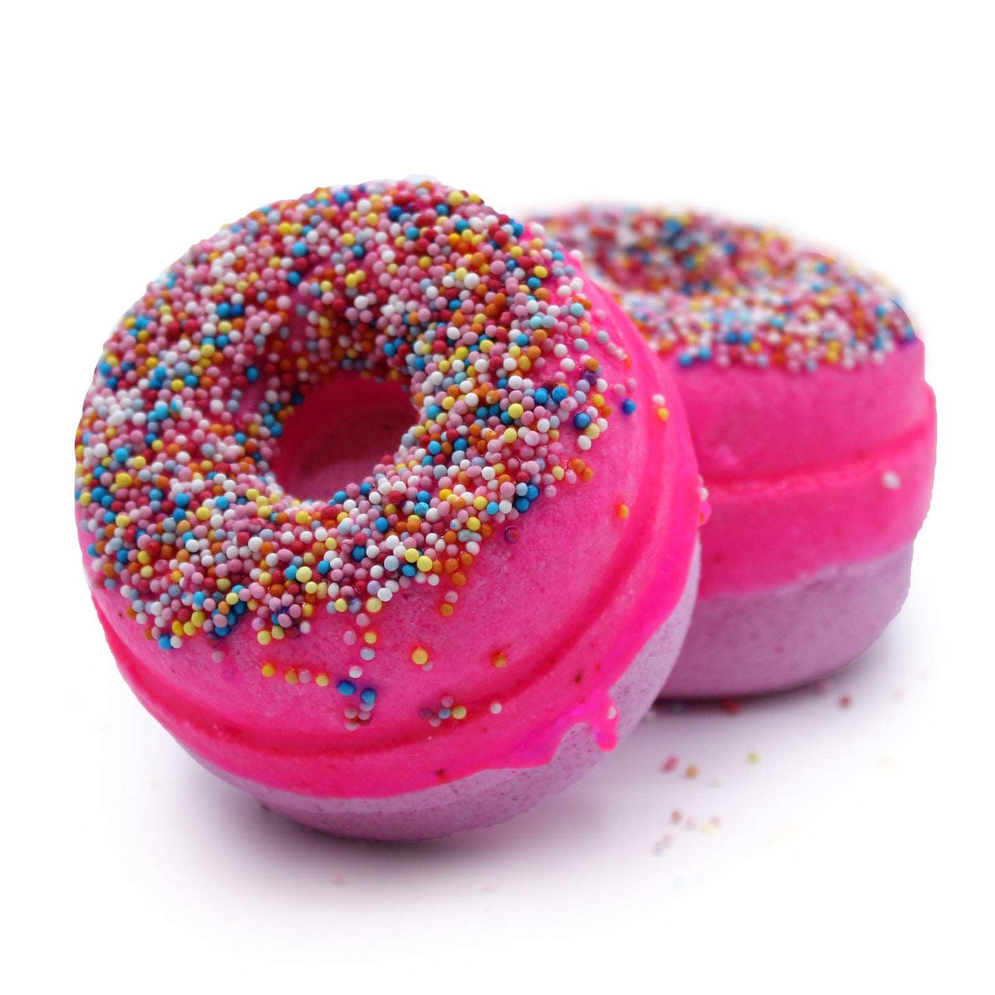 Raspberry Bath Donuts - Soothing Suds