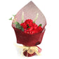 Standing Soap Flower Bouquet - Radiant Red