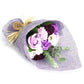 Standing Soap Flower Bouquet - Majestic Purple