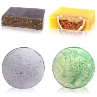 Soaps and Bath Bombs Set - Soothing Suds