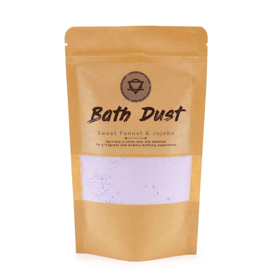 Sweet Fennel & Jojoba Bath Dust 190g - Soothing Suds