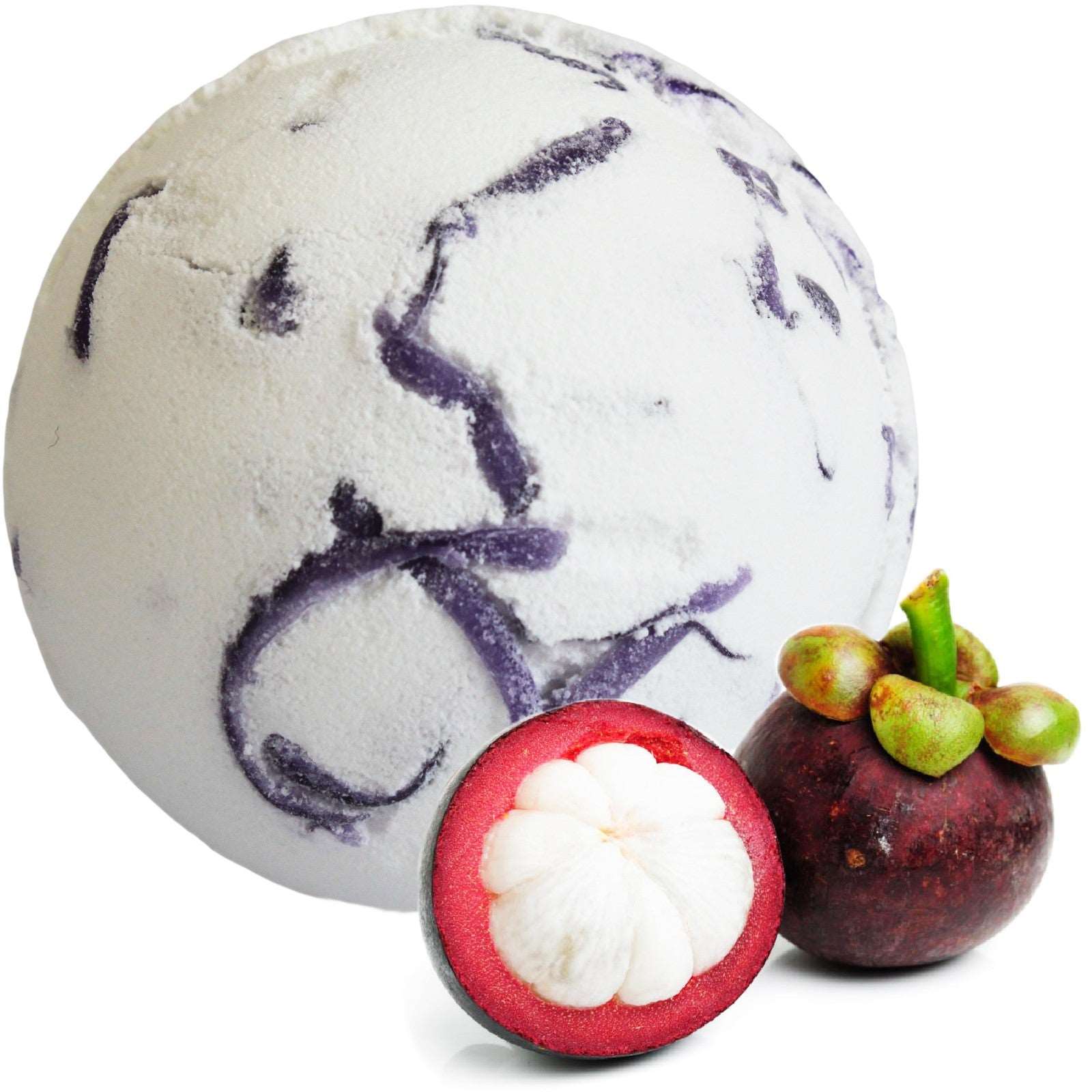 Tropical Paradise Coco Bath Bomb - Mangosteen - Soothing Suds