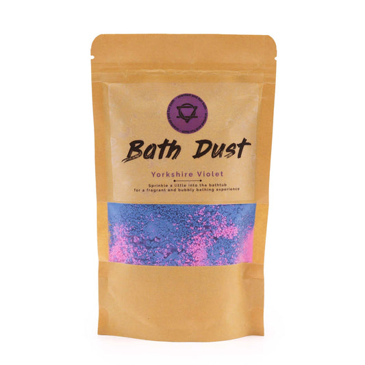 Yorkshire Violet Bath Dust 190g - Soothing Suds